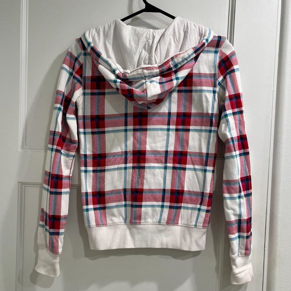 Aeropostale plaid hoodie - Picture 2 of 8